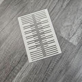 3D Printed Pattern Rigid Heddles for Band Weaving