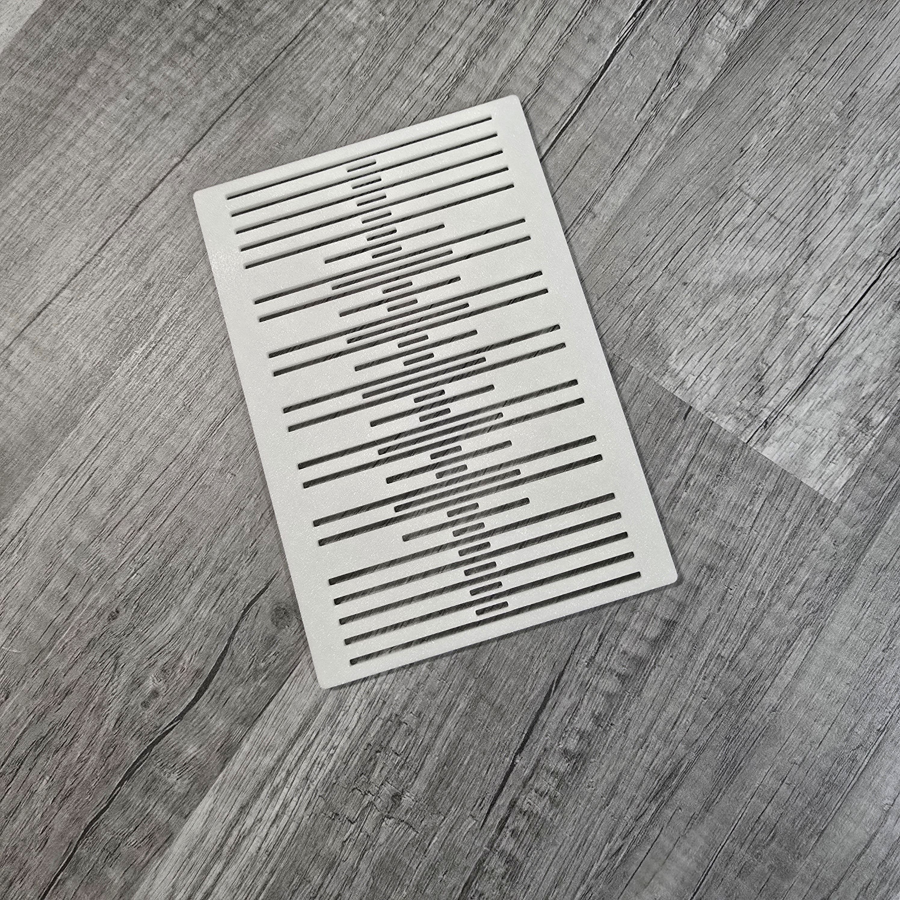 3D Printed Pattern Rigid Heddles for Band Weaving