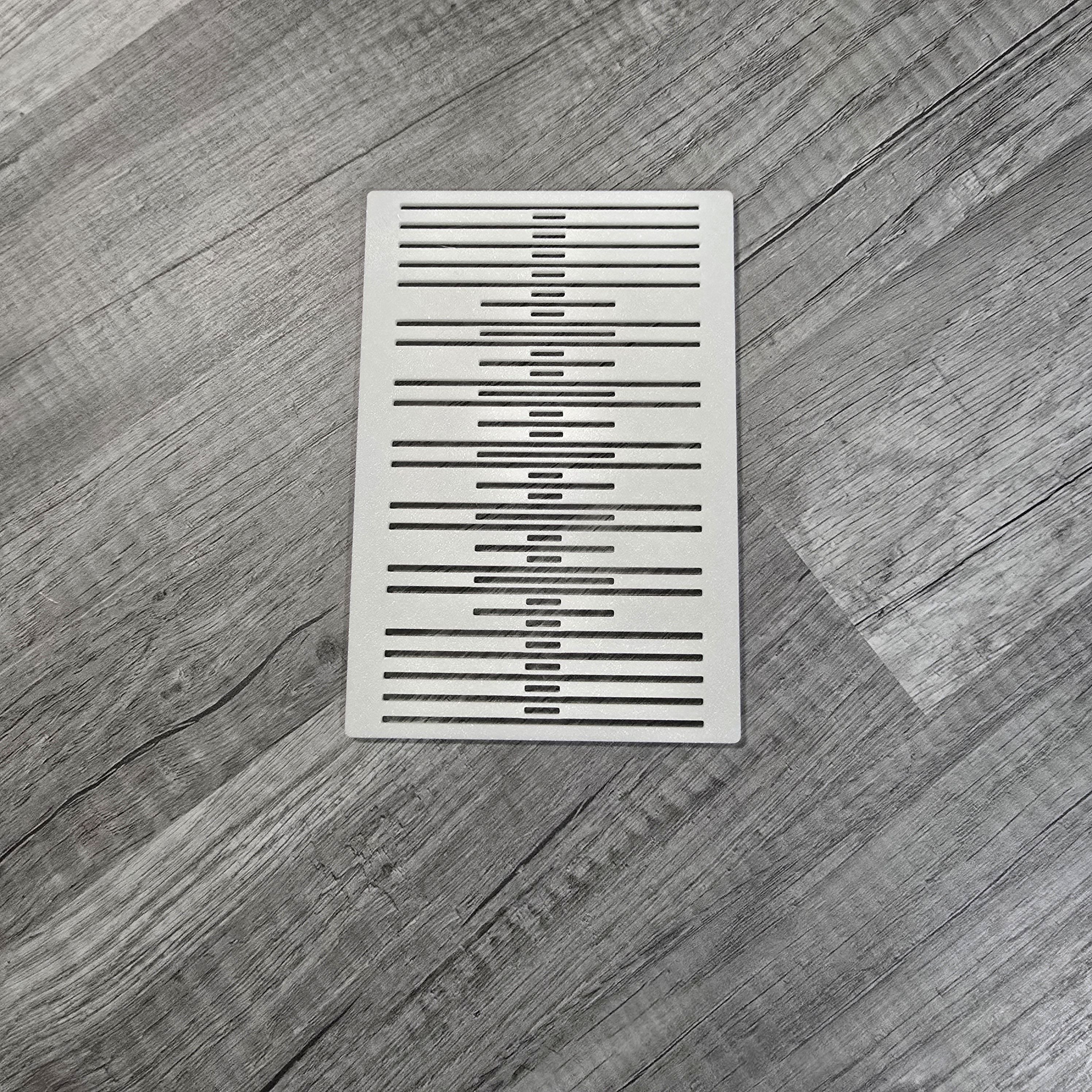 3D Printed Pattern Rigid Heddles for Band Weaving