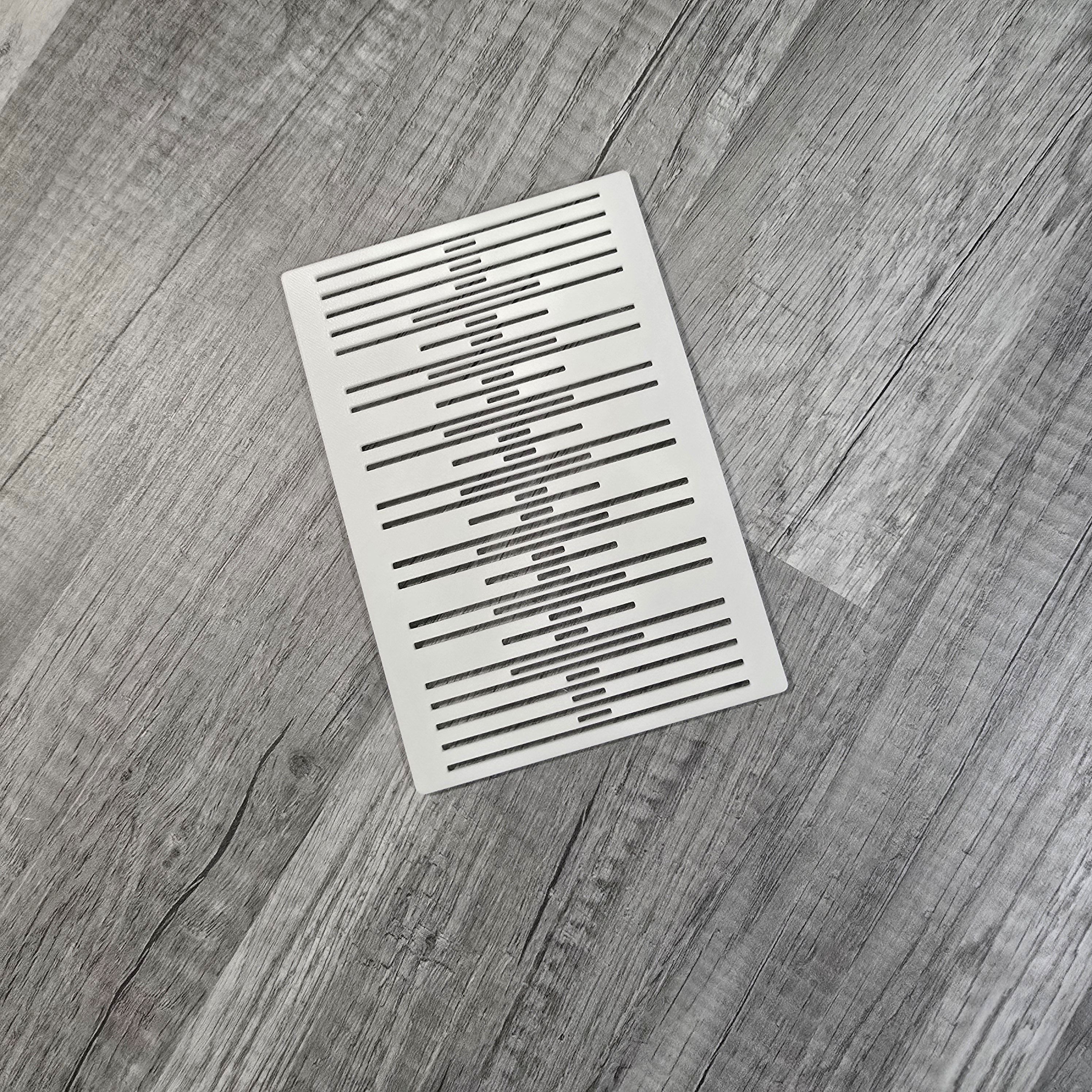 3D Printed Pattern Rigid Heddles for Band Weaving