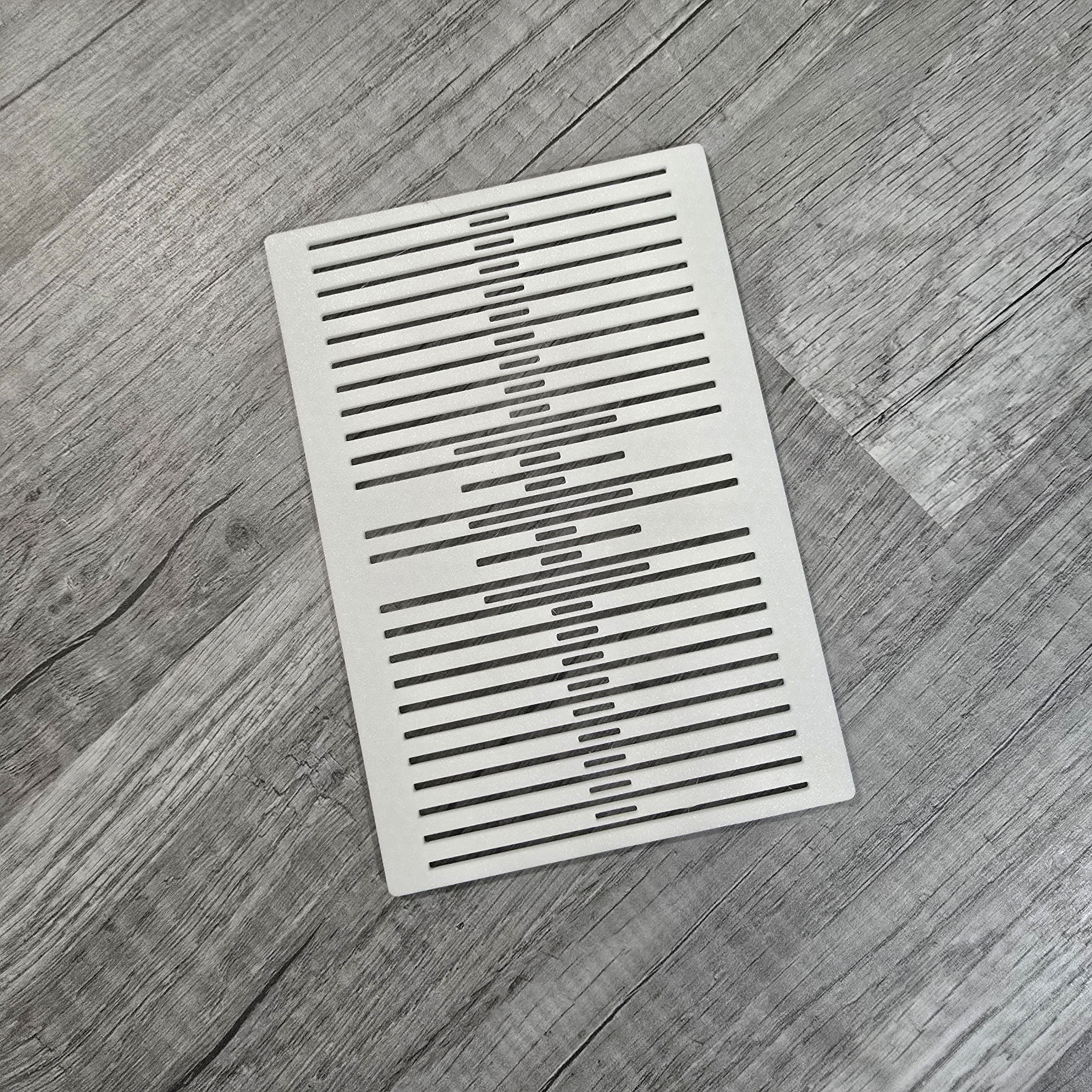 3D Printed Pattern Rigid Heddles for Band Weaving