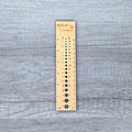 Knitting Needle Gauge Ruler