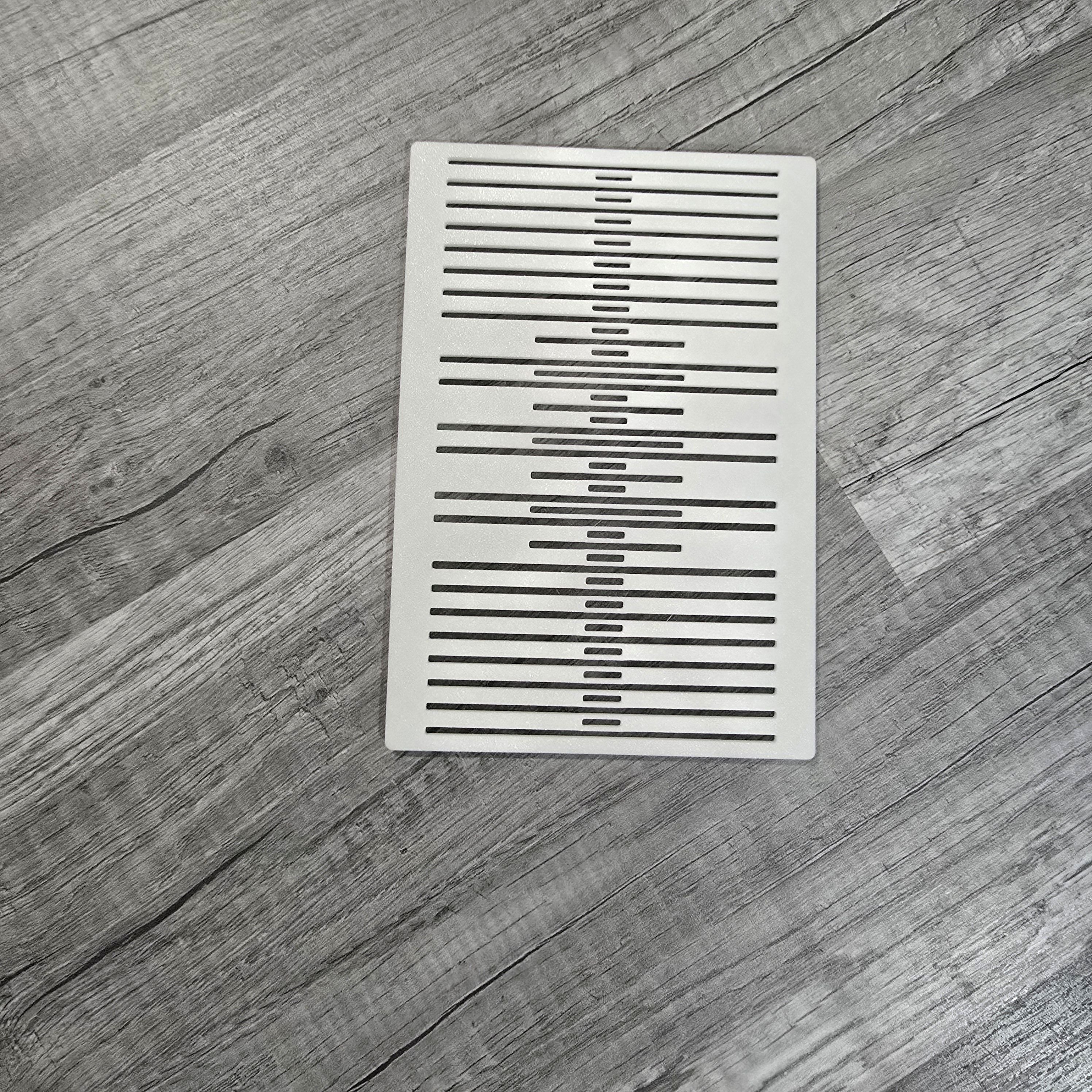 3D Printed Pattern Rigid Heddles for Band Weaving
