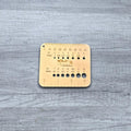 Knitting Needle Gauge - gift for knitters