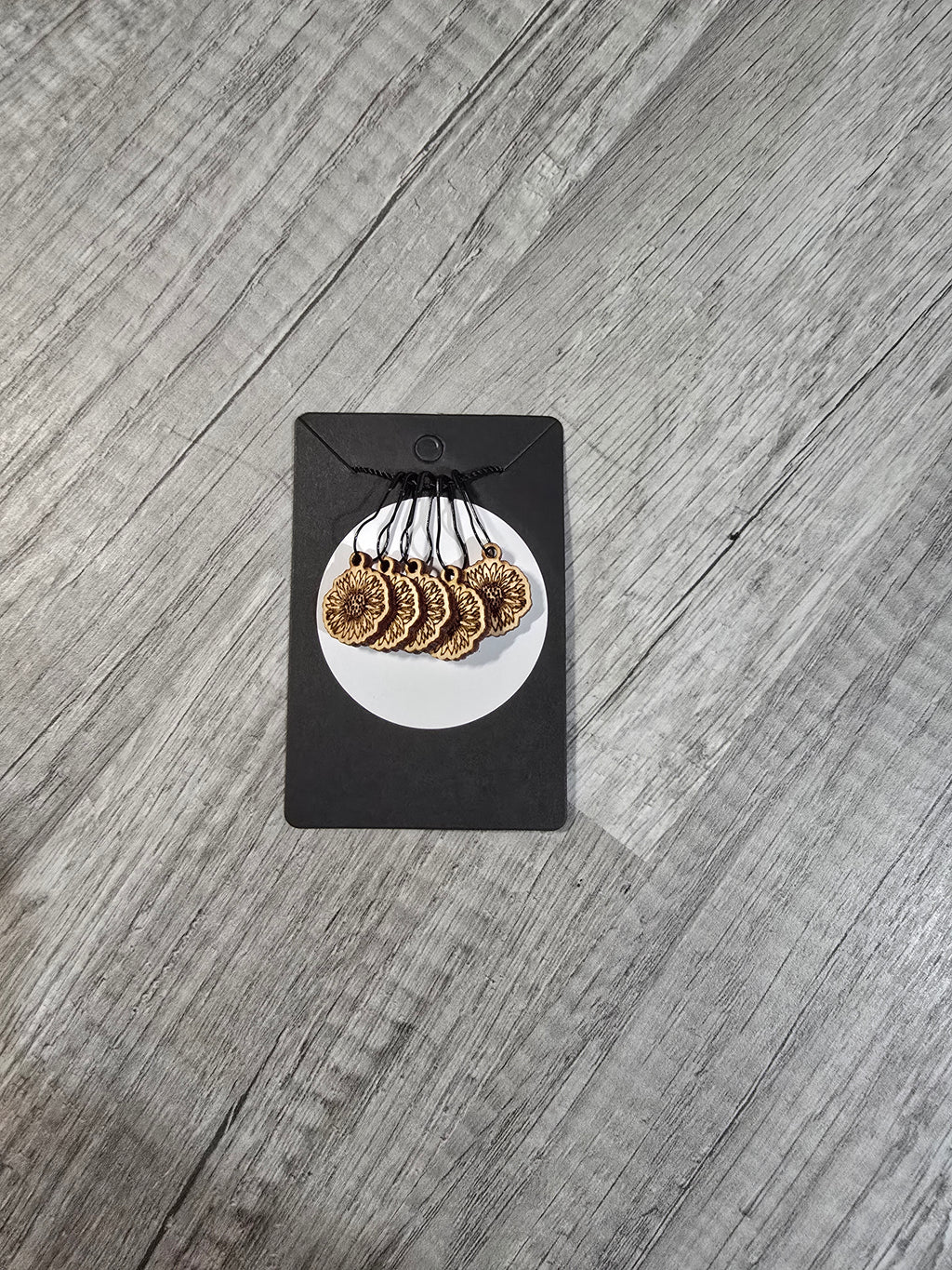 Stitch Marker Sets - Wood and Acrylic for knit or crochet