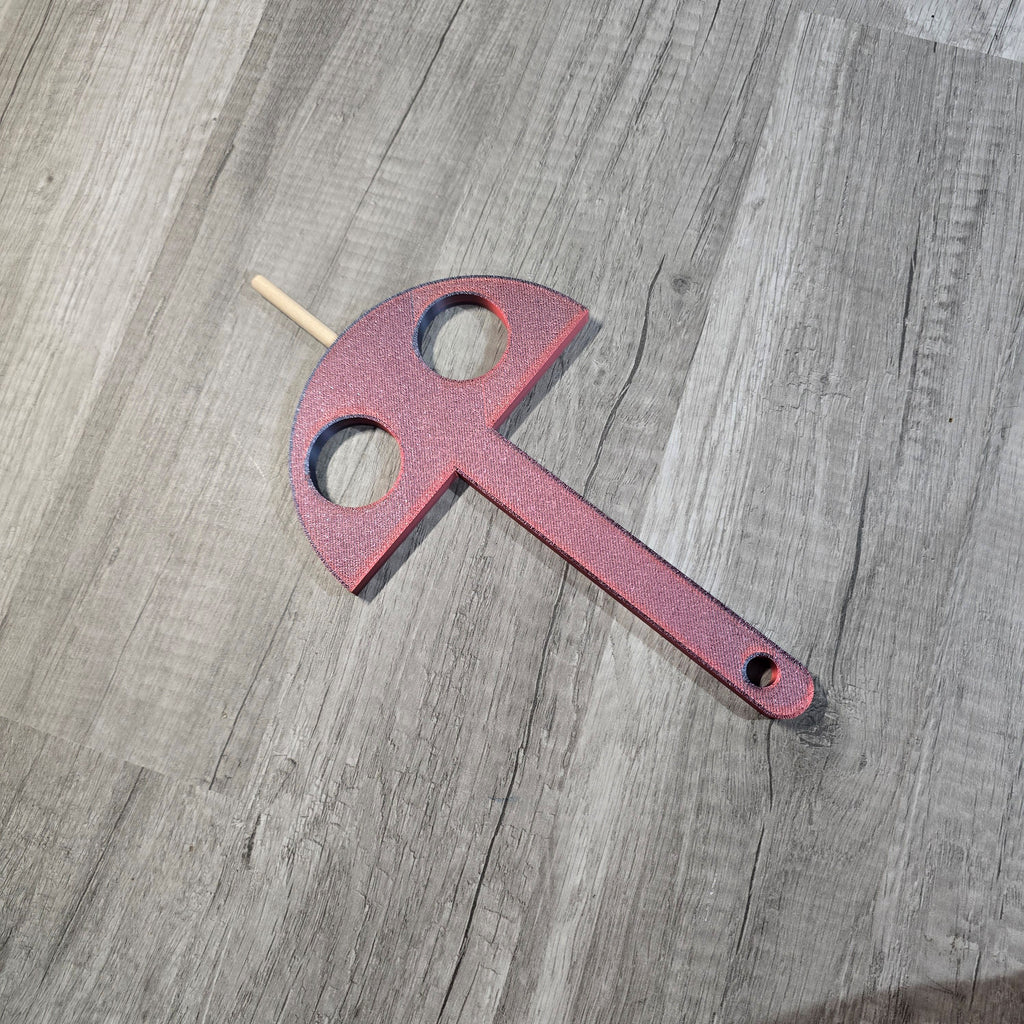 3D Printed Andean Plying Bracelet Tool | Hand Spinning Yarn Tool | Wild Stitchers