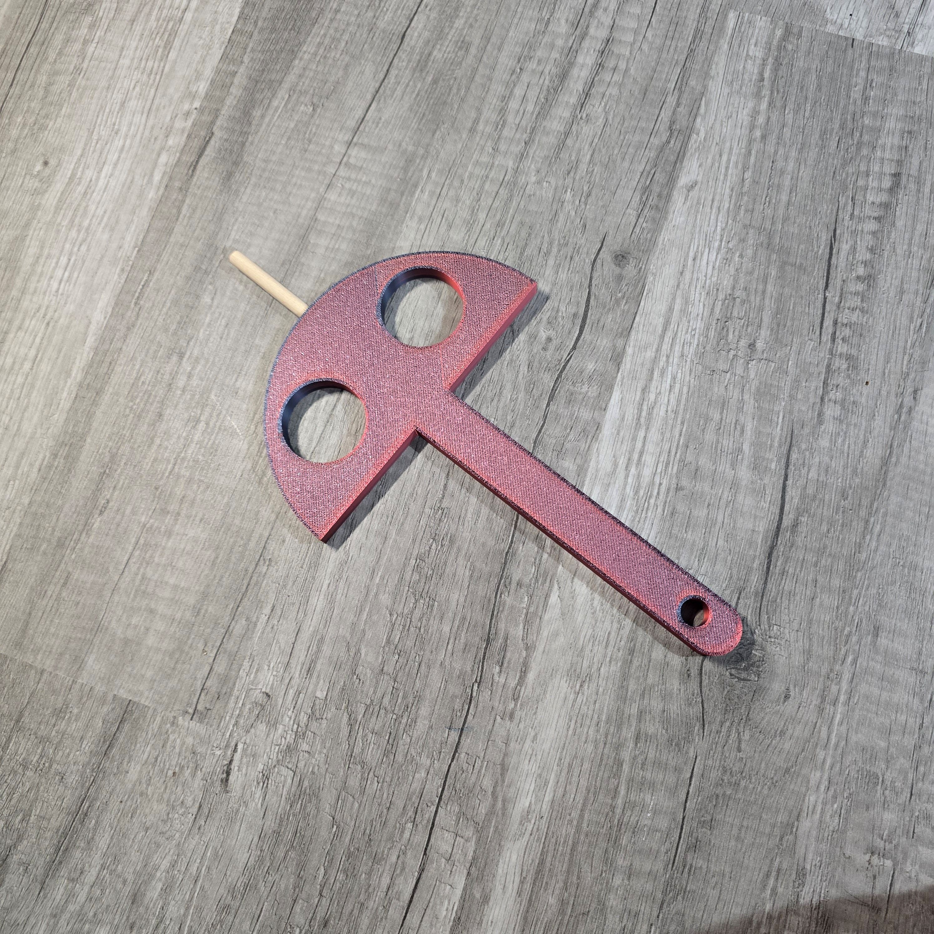 3D Printed Andean Plying Bracelet Tool | Hand Spinning Yarn Tool | Wild Stitchers