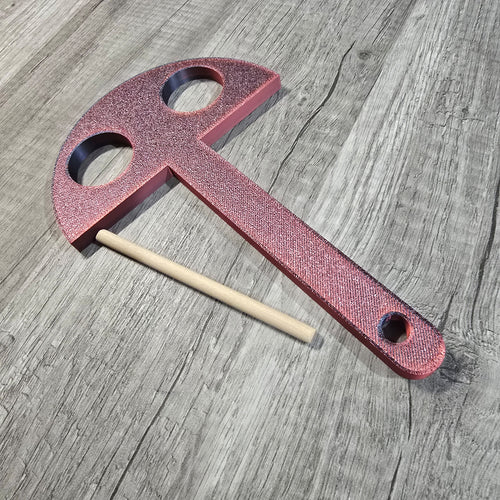 3D Printed Andean Plying Bracelet Tool | Hand Spinning Yarn Tool | Wild Stitchers
