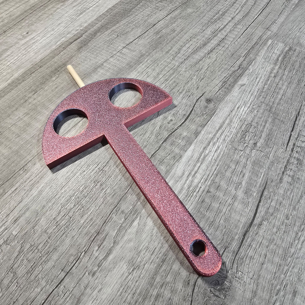3D Printed Andean Plying Bracelet Tool | Hand Spinning Yarn Tool | Wild Stitchers
