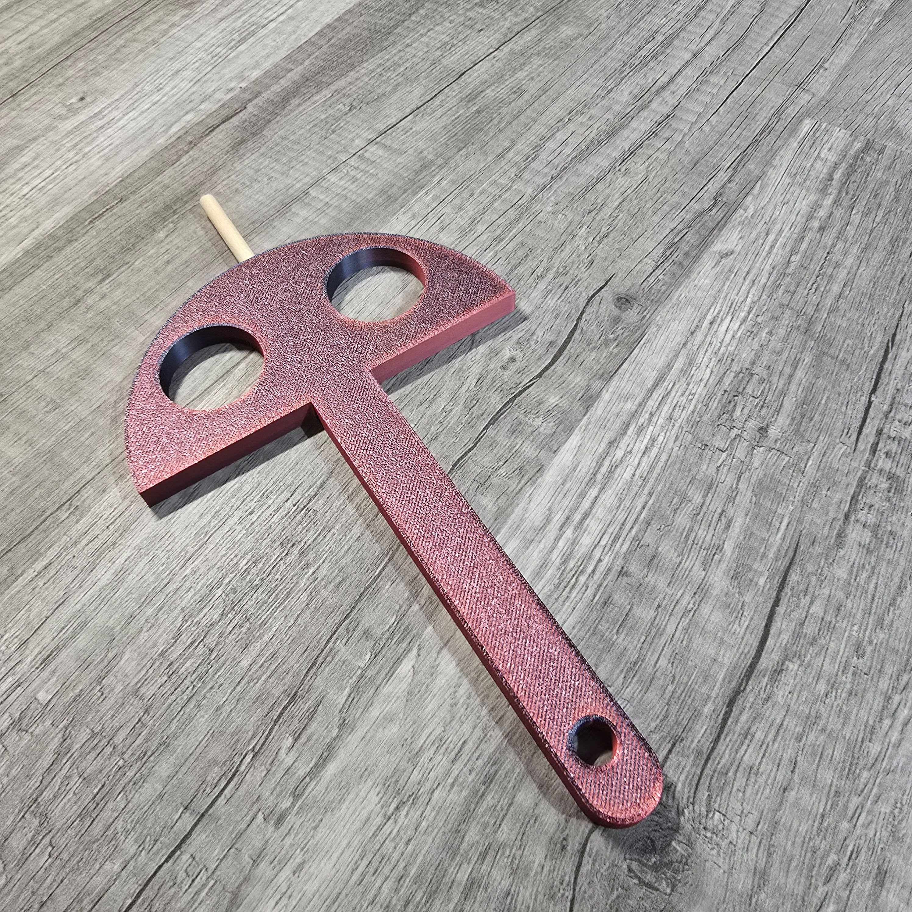 3D Printed Andean Plying Bracelet Tool | Hand Spinning Yarn Tool | Wild Stitchers
