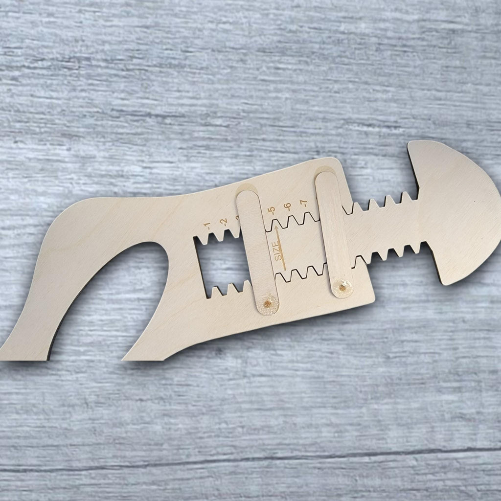 Wooden Adjustable Sock Blocker (1 pair)  - made to order