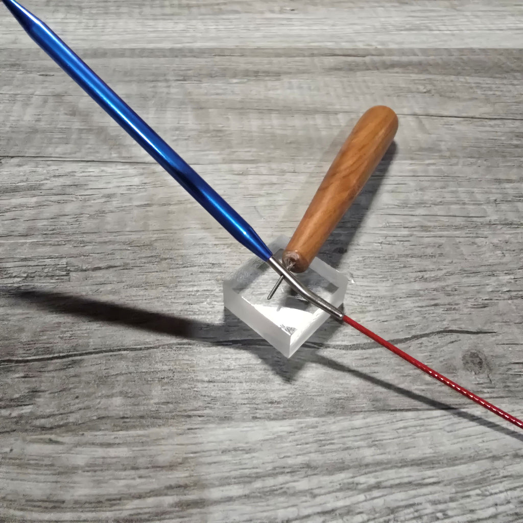 Wood Interchangeable Knitting Needle Cable Tightener | Cable Connector Tightening Tool