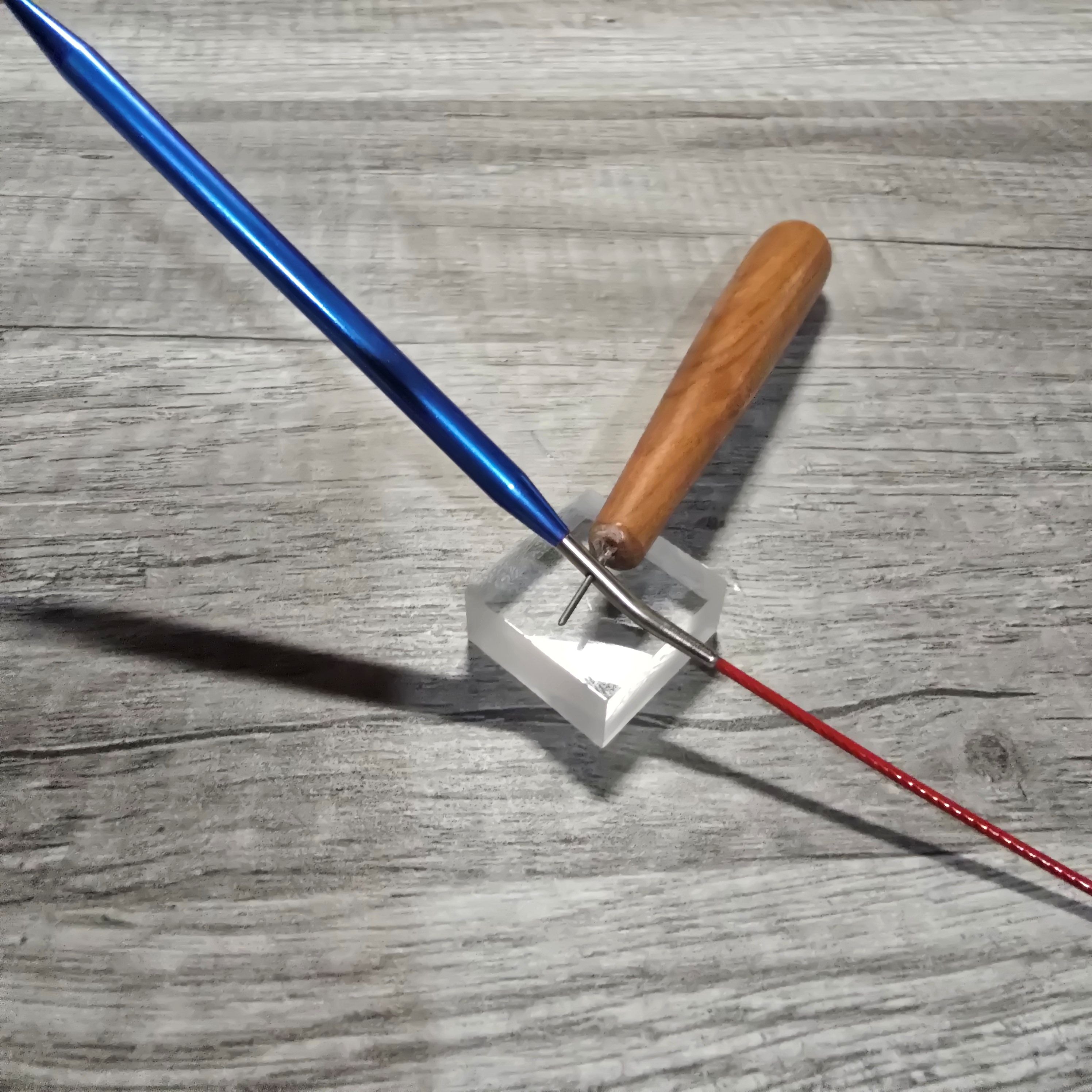 Wood Interchangeable Knitting Needle Cable Tightener | Cable Connector Tightening Tool