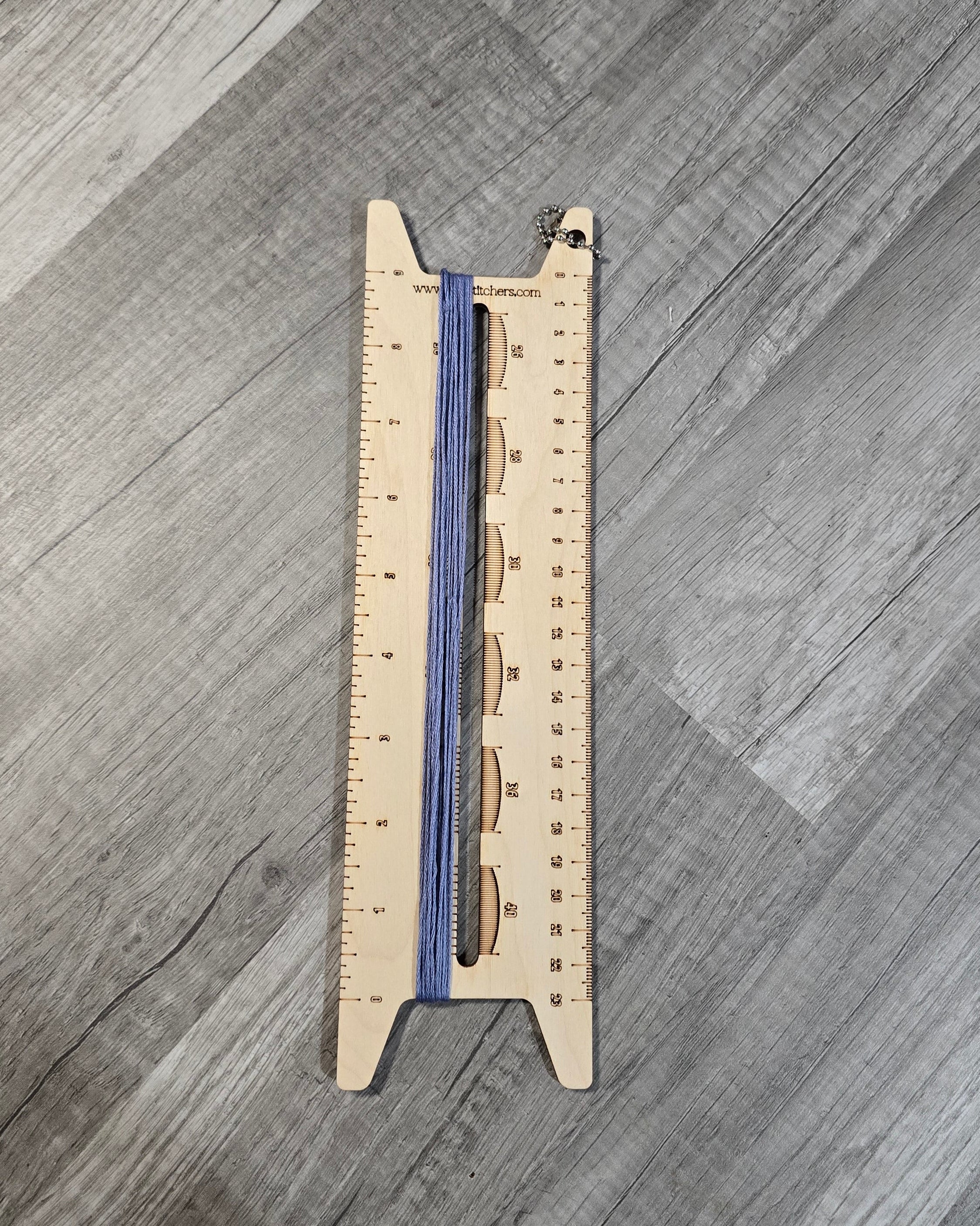 9 in Cross Stitch - Needle point Ruler