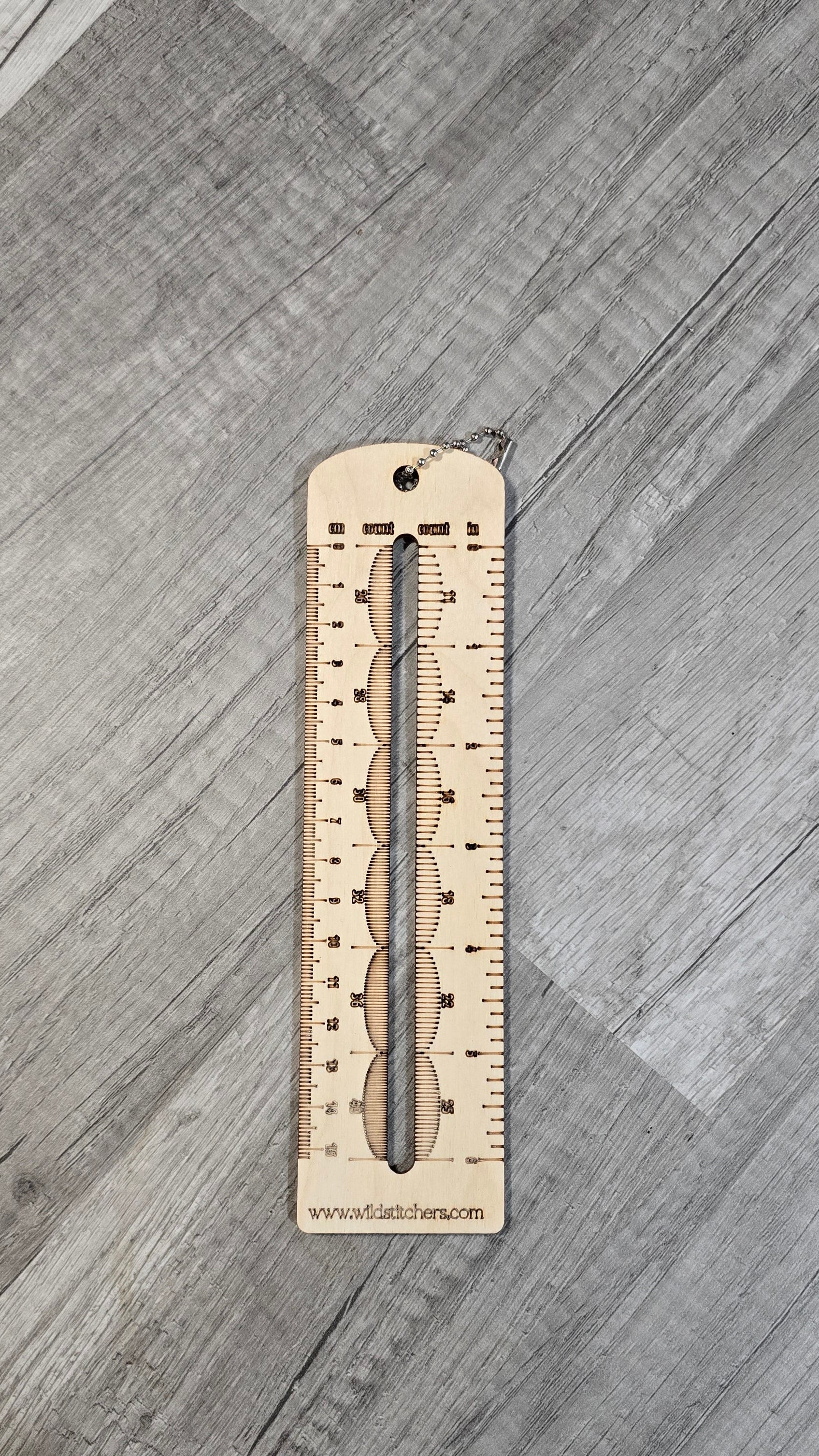 6 in Cross Stitch/ Needle Point Ruler