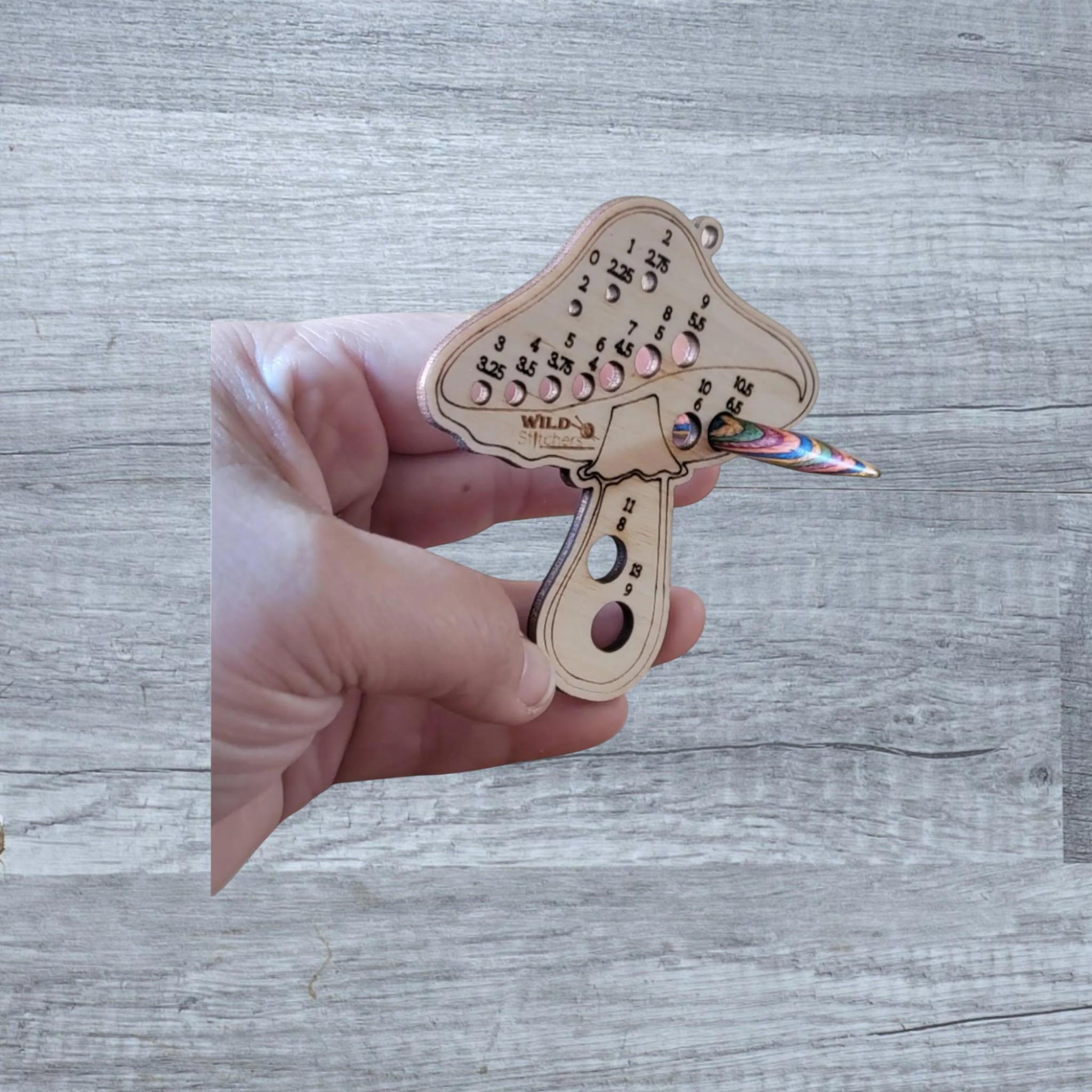 Knitting Needle Gauge - gift for knitters