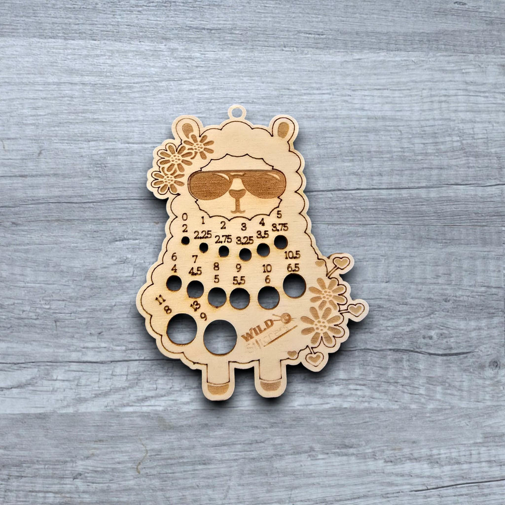 Knitting Needle Gauge - gift for knitters