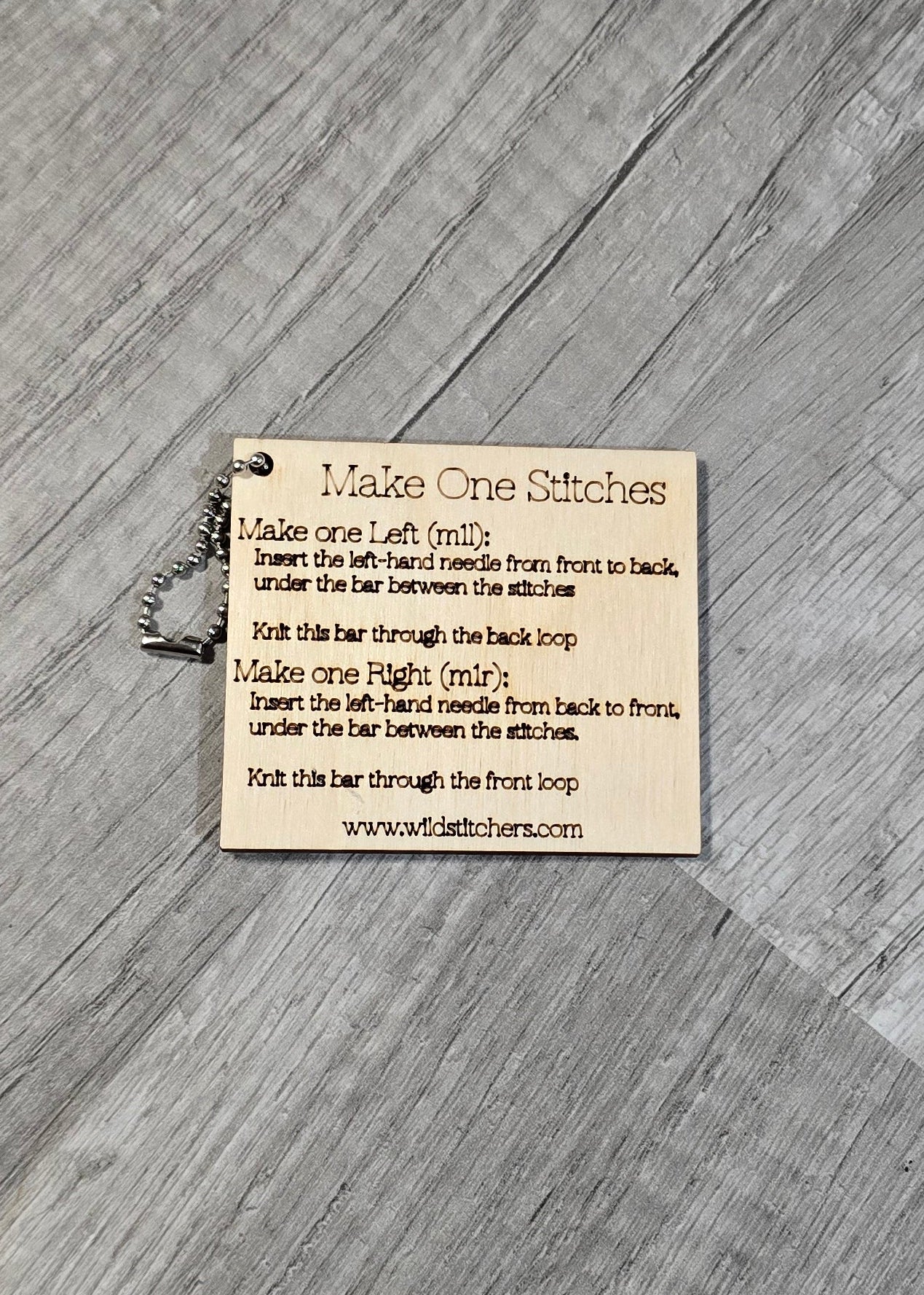 Increase Stitch Guide