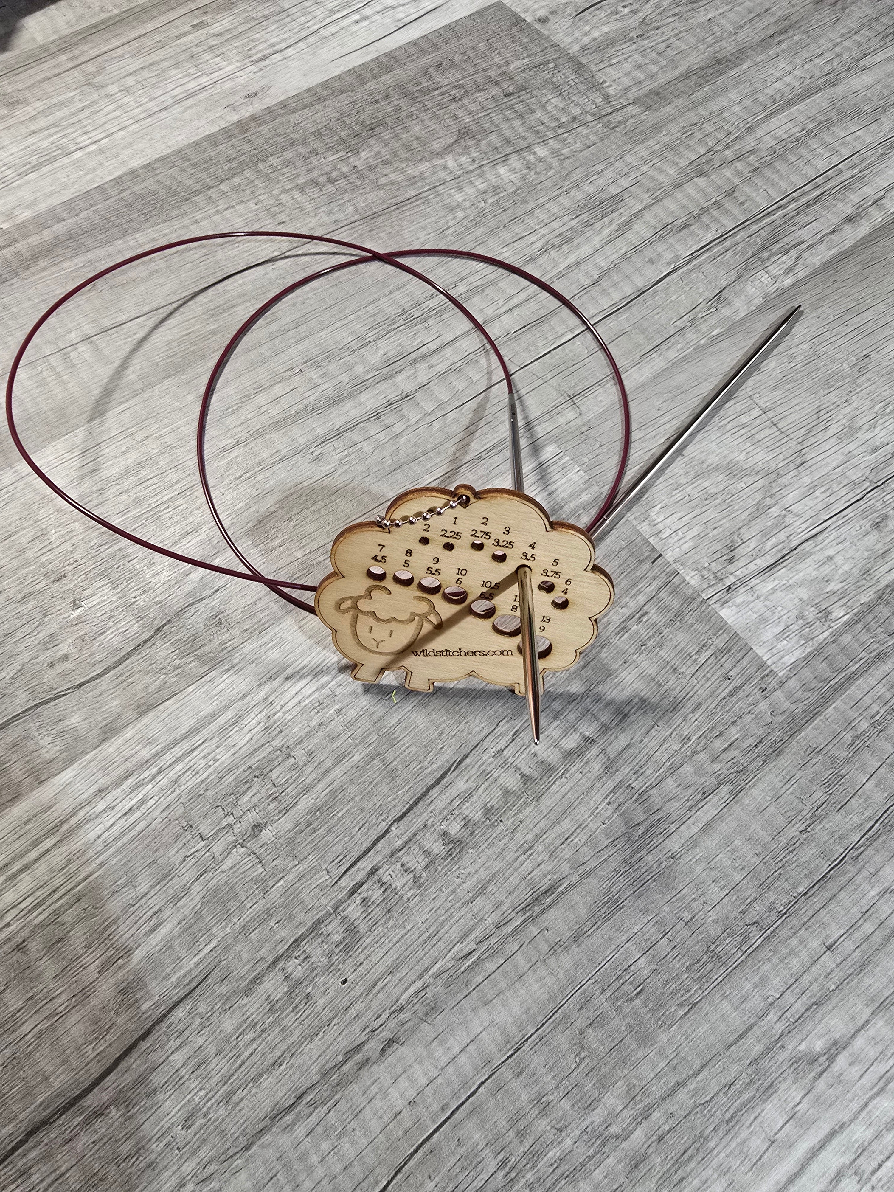 Knitting Needle Gauge - gift for knitters