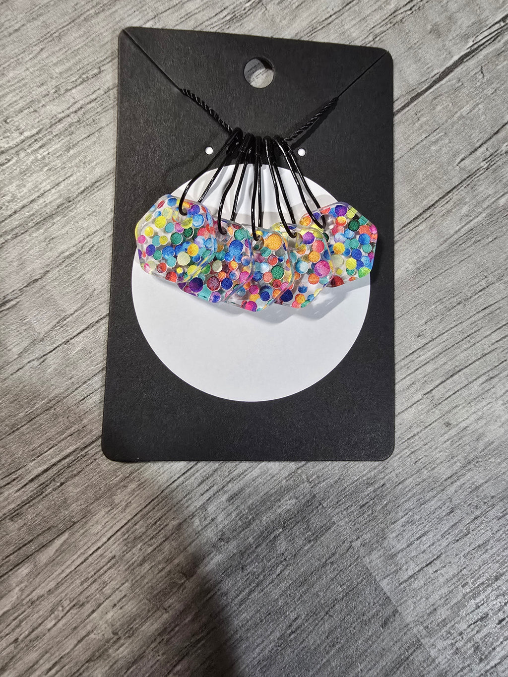 Stitch Marker Sets - Wood and Acrylic for knit or crochet