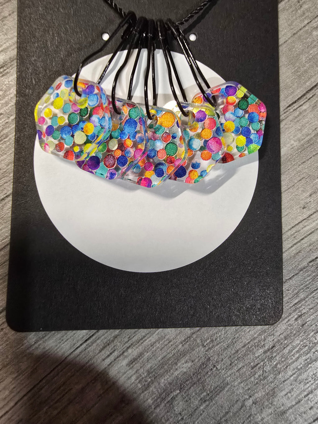 Stitch Marker Sets - Wood and Acrylic for knit or crochet