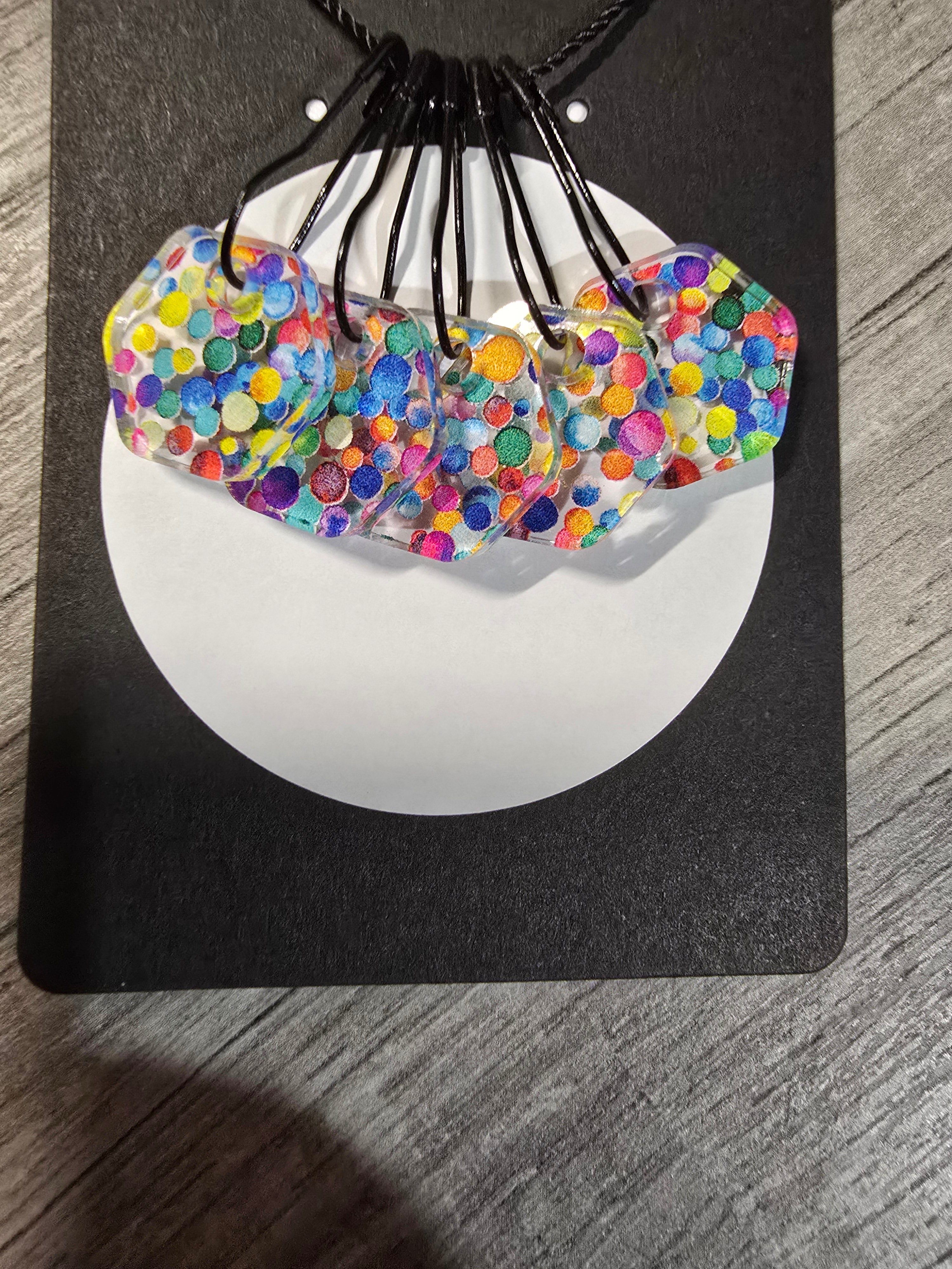 Stitch Marker Sets - Wood and Acrylic for knit or crochet