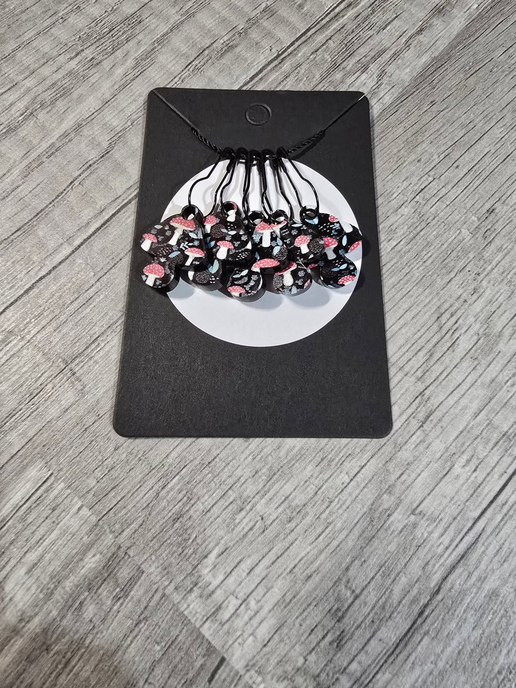 Stitch Marker Sets - Wood and Acrylic for knit or crochet