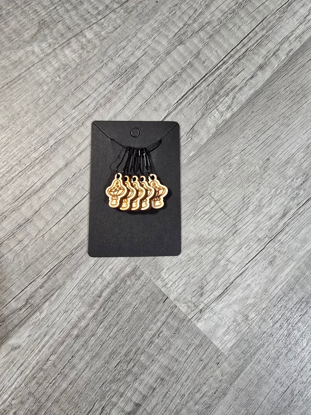 Stitch Marker Sets - Wood and Acrylic for knit or crochet