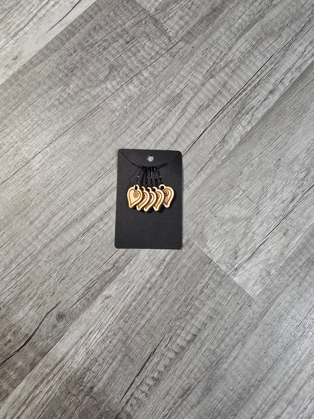 Stitch Marker Sets - Wood and Acrylic for knit or crochet