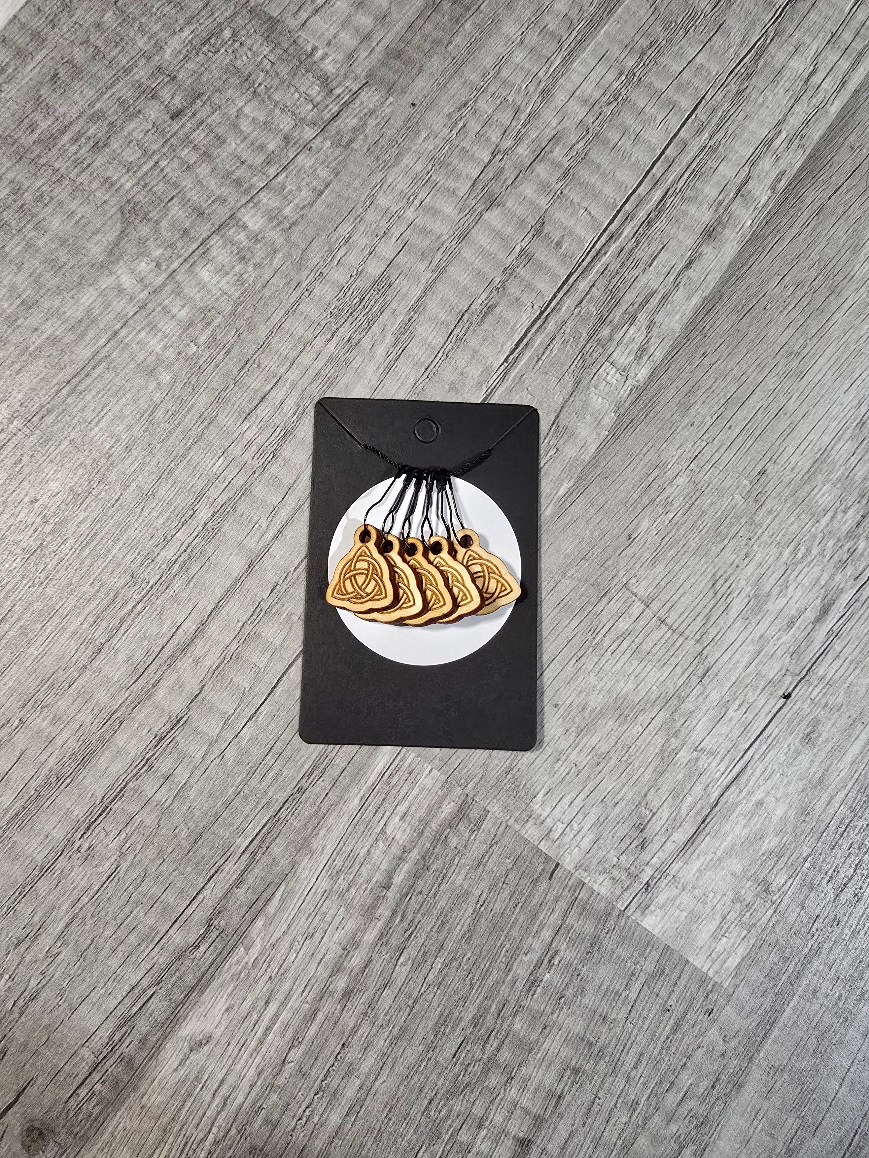 Stitch Marker Sets - Wood and Acrylic for knit or crochet