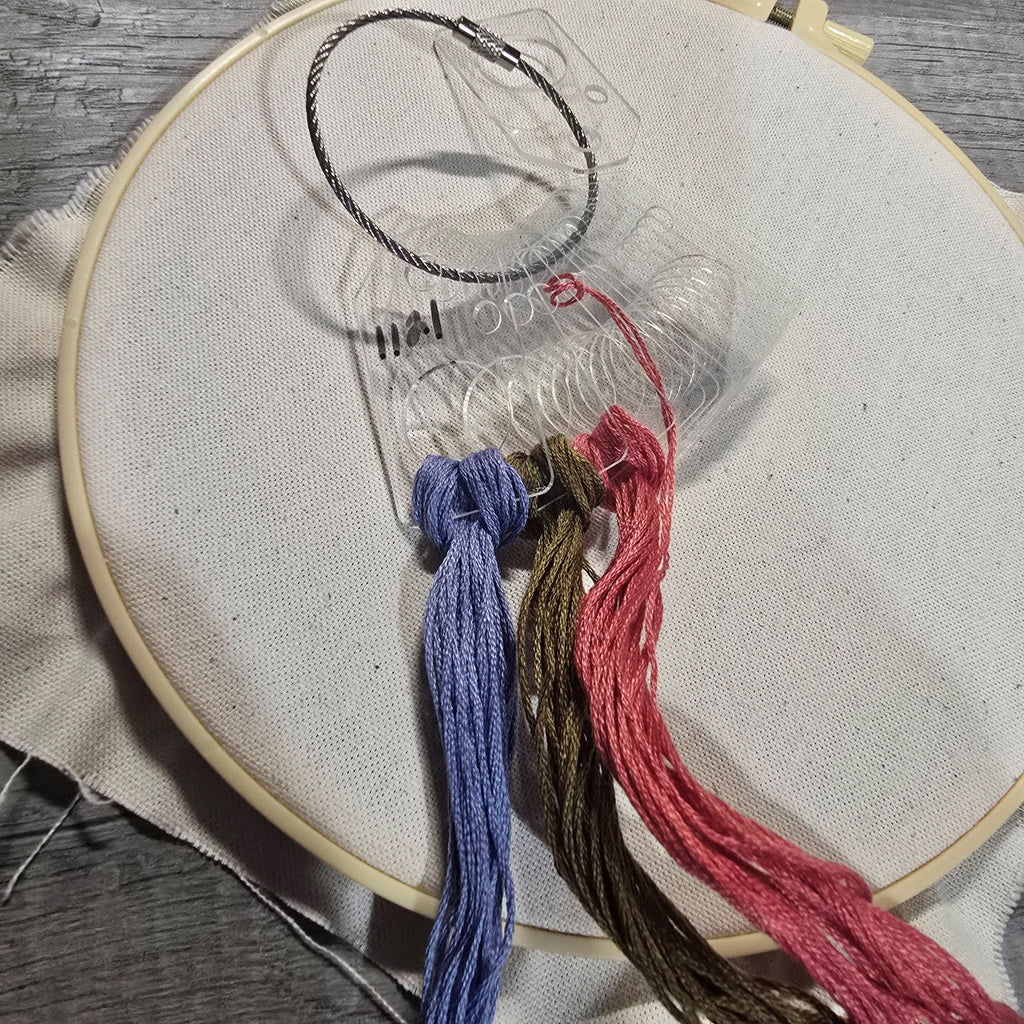Reusable Acrylic Floss Drops | Embroidery Thread Organizer | Wild Stitchers